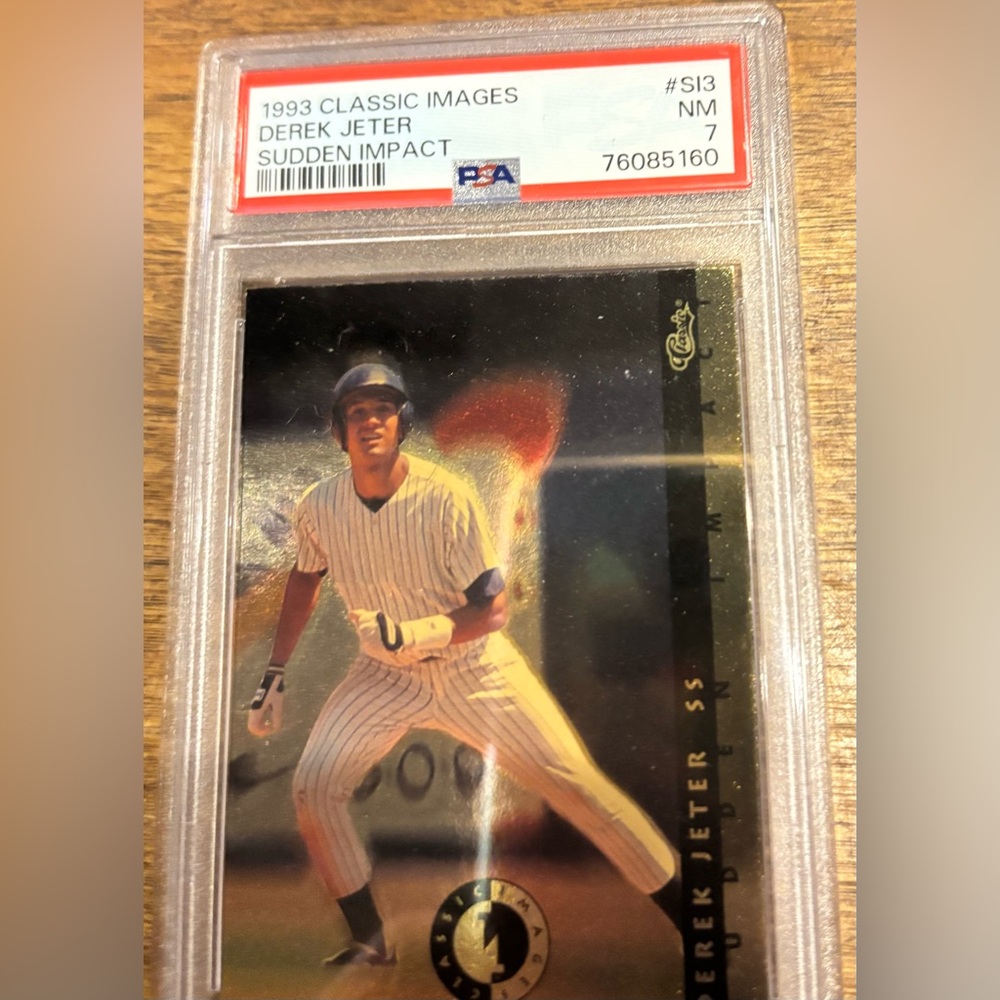 Sudden Impact Derek Jeter 1993 Graded Card